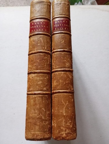 Statical essays vol set - vol,