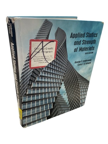 Applied statics and - applied, strength