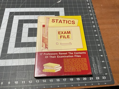 Statics exam file - file,, 1985