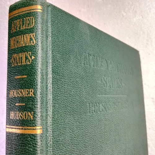 1949 applied mechanics statics - mechanics,