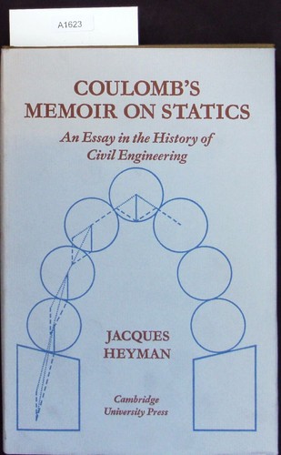 Coulomb memoir statics - coulomb's, on