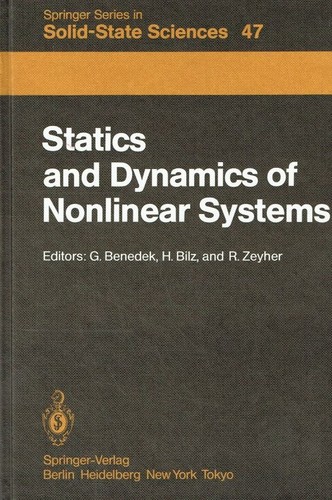 Statics and dynamics of - -,