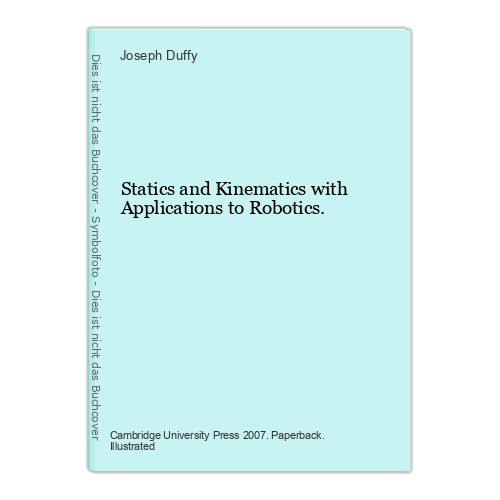 Statics and kinematics with - kinematics,